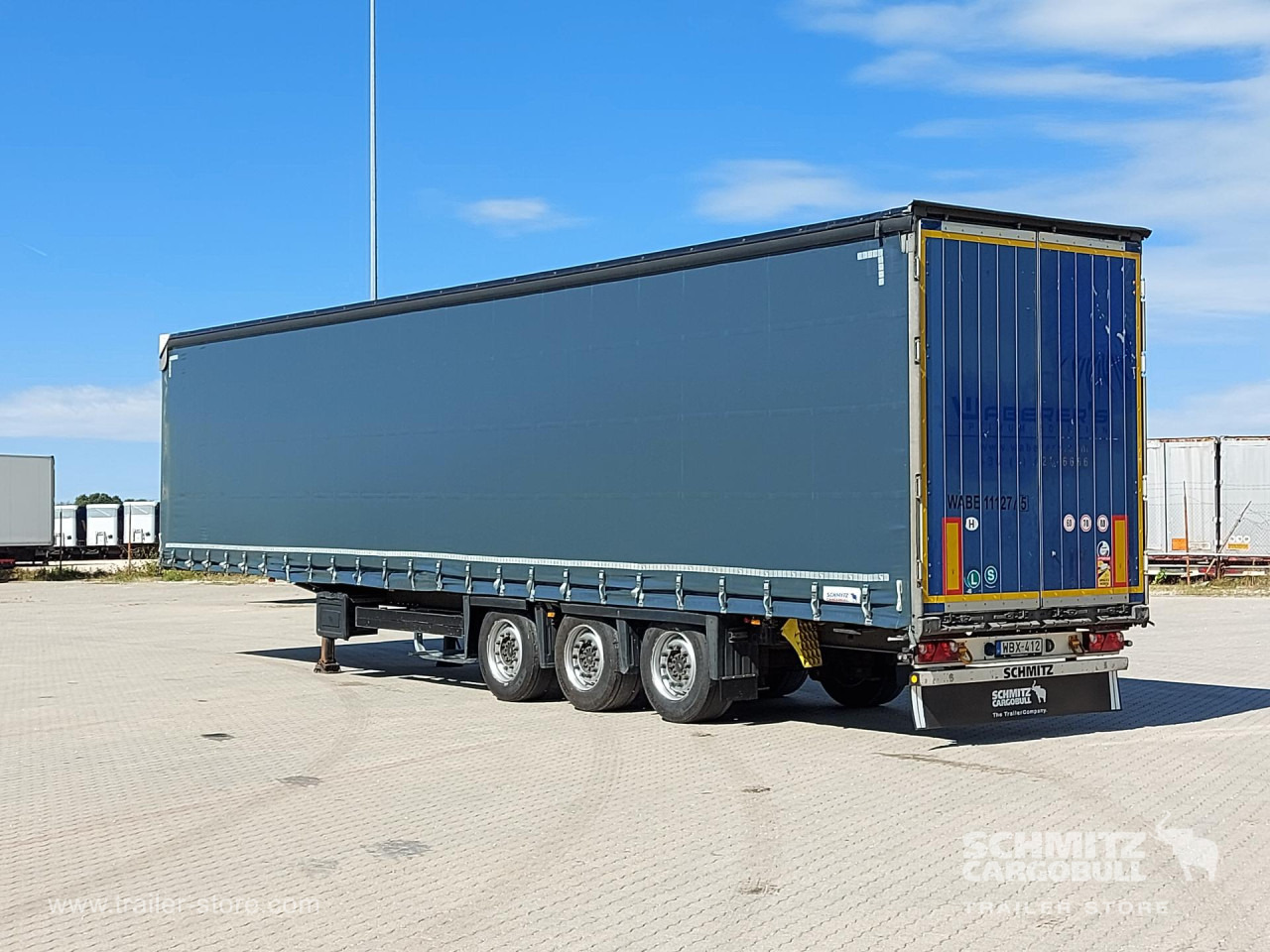 Тентованный полуприцеп SCHMITZ Curtainsider Mega: фото 8 Тентованный полуприцеп SCHMITZ Curtainsider Mega: фото 8