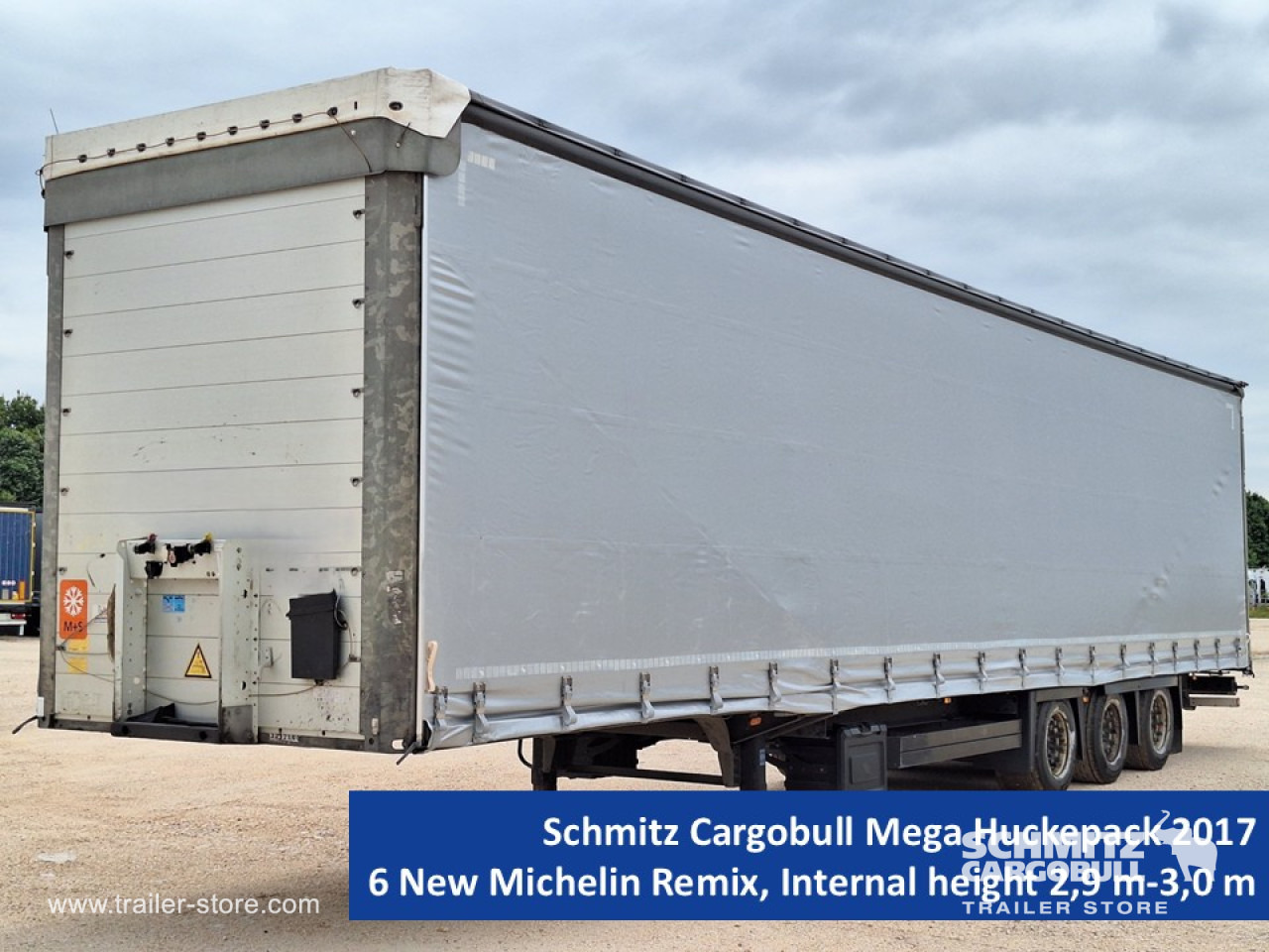 SCHMITZ Curtainsider Mega - Тентованный полуприцеп: фото 1 SCHMITZ Curtainsider Mega - Тентованный полуприцеп: фото 1