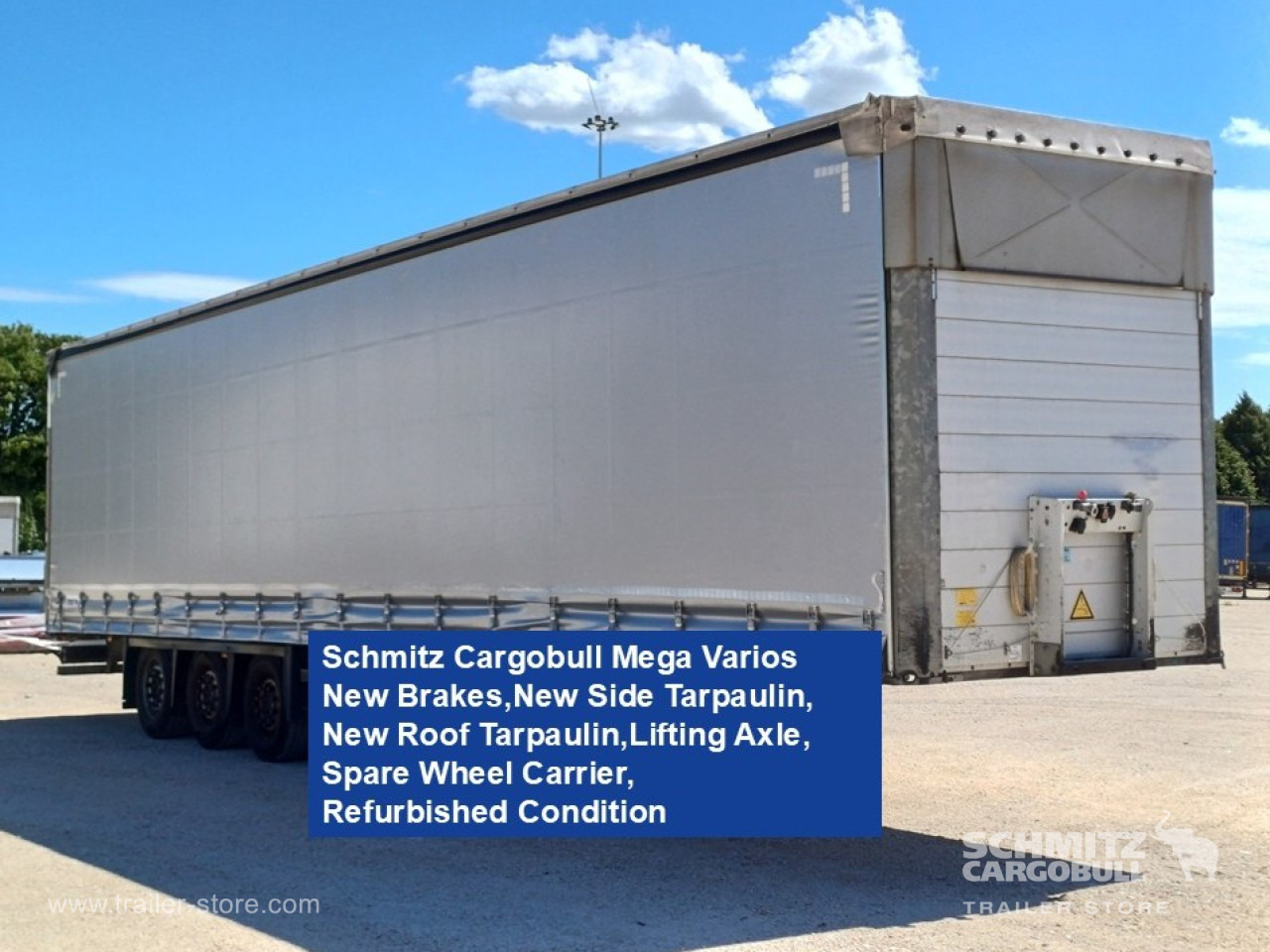 SCHMITZ Curtainsider Mega - Тентованный полуприцеп: фото 1 SCHMITZ Curtainsider Mega - Тентованный полуприцеп: фото 1