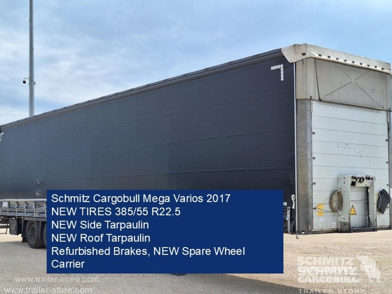 SCHMITZ Curtainsider Mega - Тентованный полуприцеп: фото 1 SCHMITZ Curtainsider Mega - Тентованный полуприцеп: фото 1