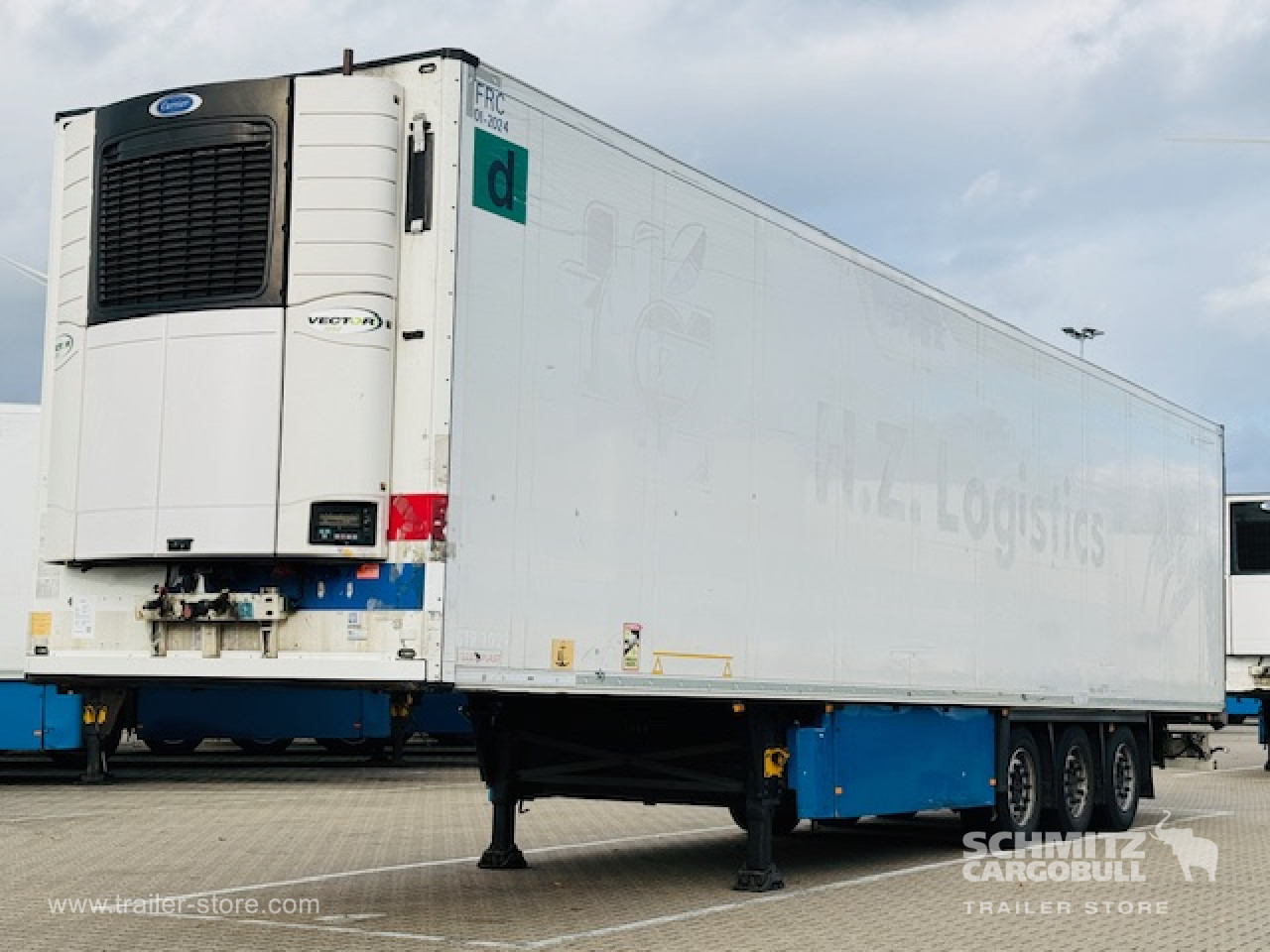 Изотермический полуприцеп SCHMITZ Oplegger Vries Standard: фото 1