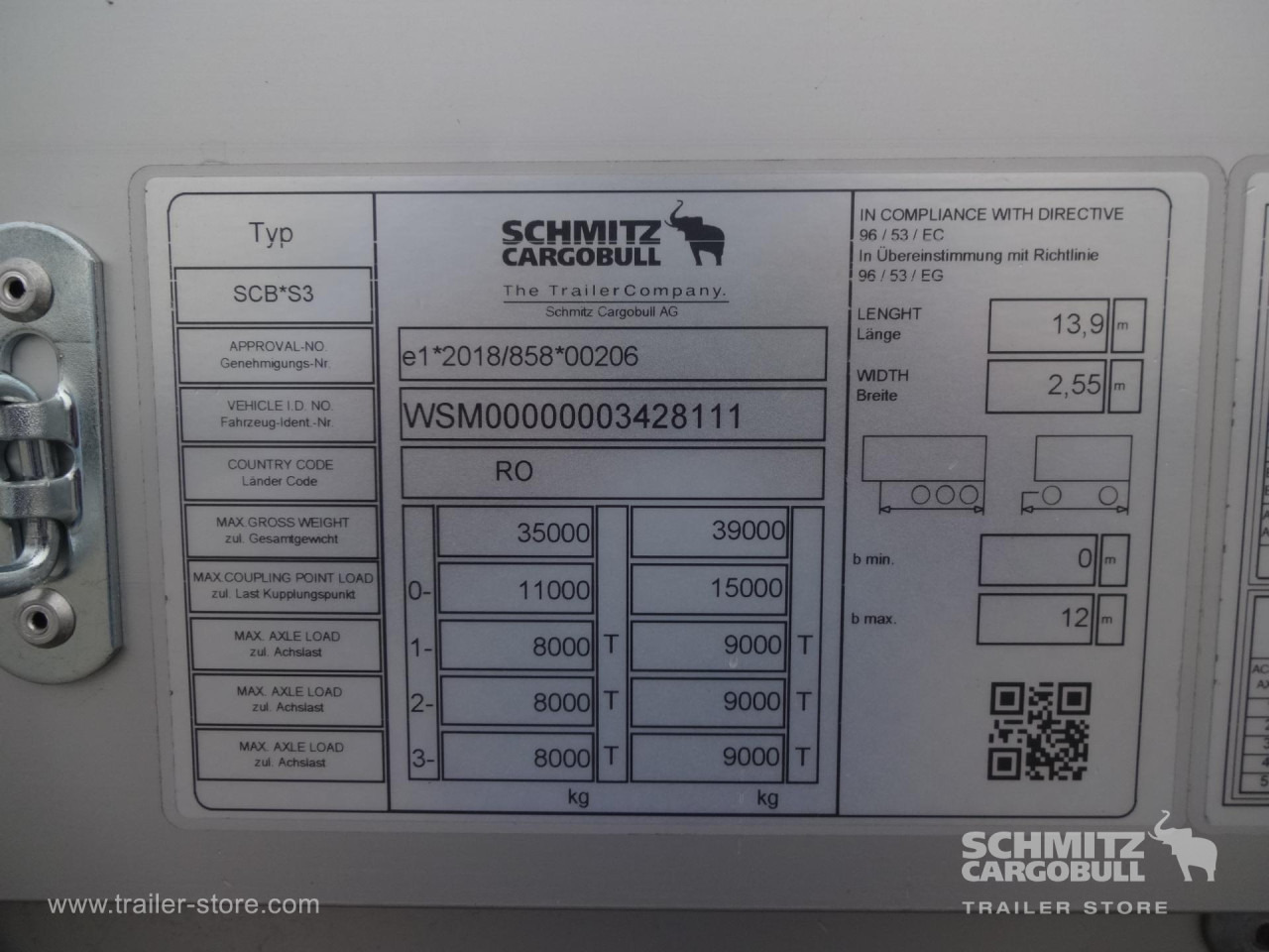 SCHMITZ Curtainsider Standard - Тентованный полуприцеп: фото 2 SCHMITZ Curtainsider Standard - Тентованный полуприцеп: фото 2