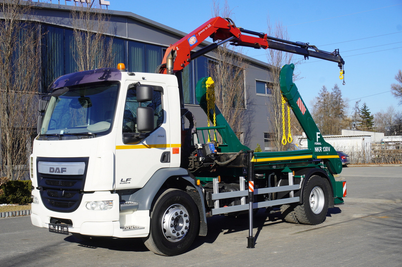 DAF LF 18.310 E6 / Skip loader Fornal NKR 130V / HDS HMF 735 K2 / Manual gearbox - Автоманипулятор: фото 2 DAF LF 18.310 E6 / Skip loader Fornal NKR 130V / HDS HMF 735 K2 / Manual gearbox - Автоманипулятор: фото 2