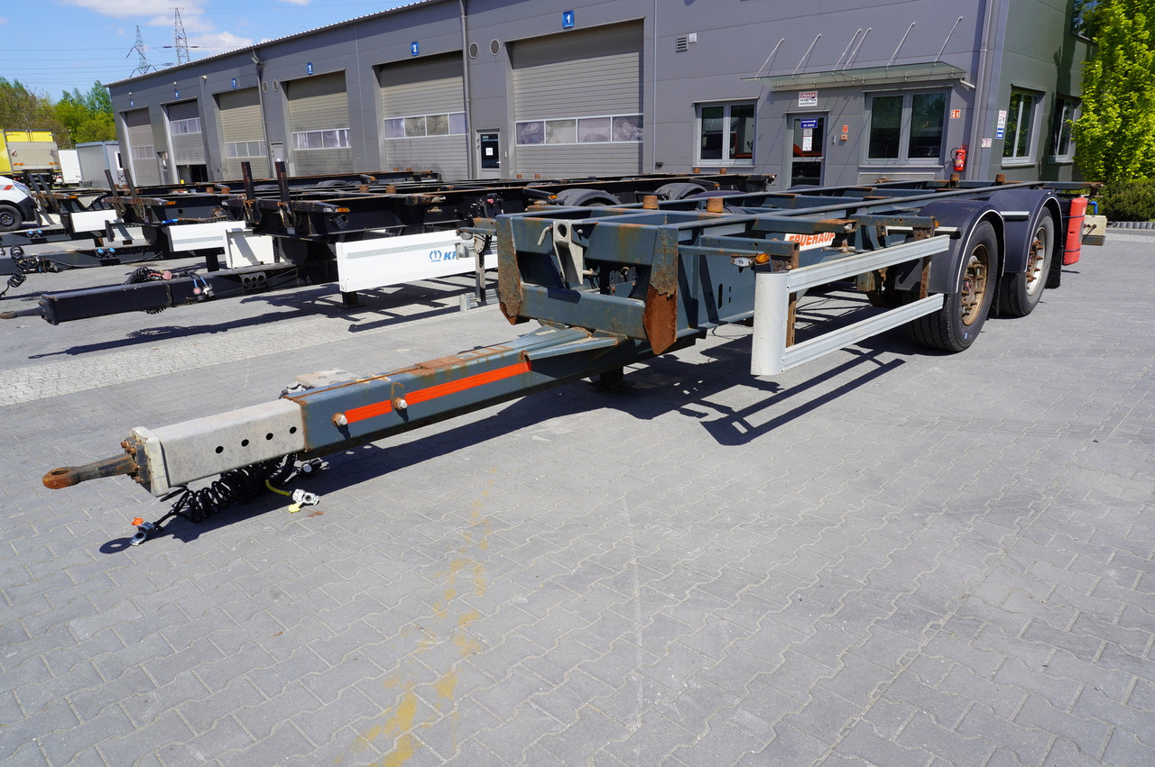 FRUEHAUF BDF / 18 t - Шасси прицеп: фото 1 FRUEHAUF BDF / 18 t - Шасси прицеп: фото 1