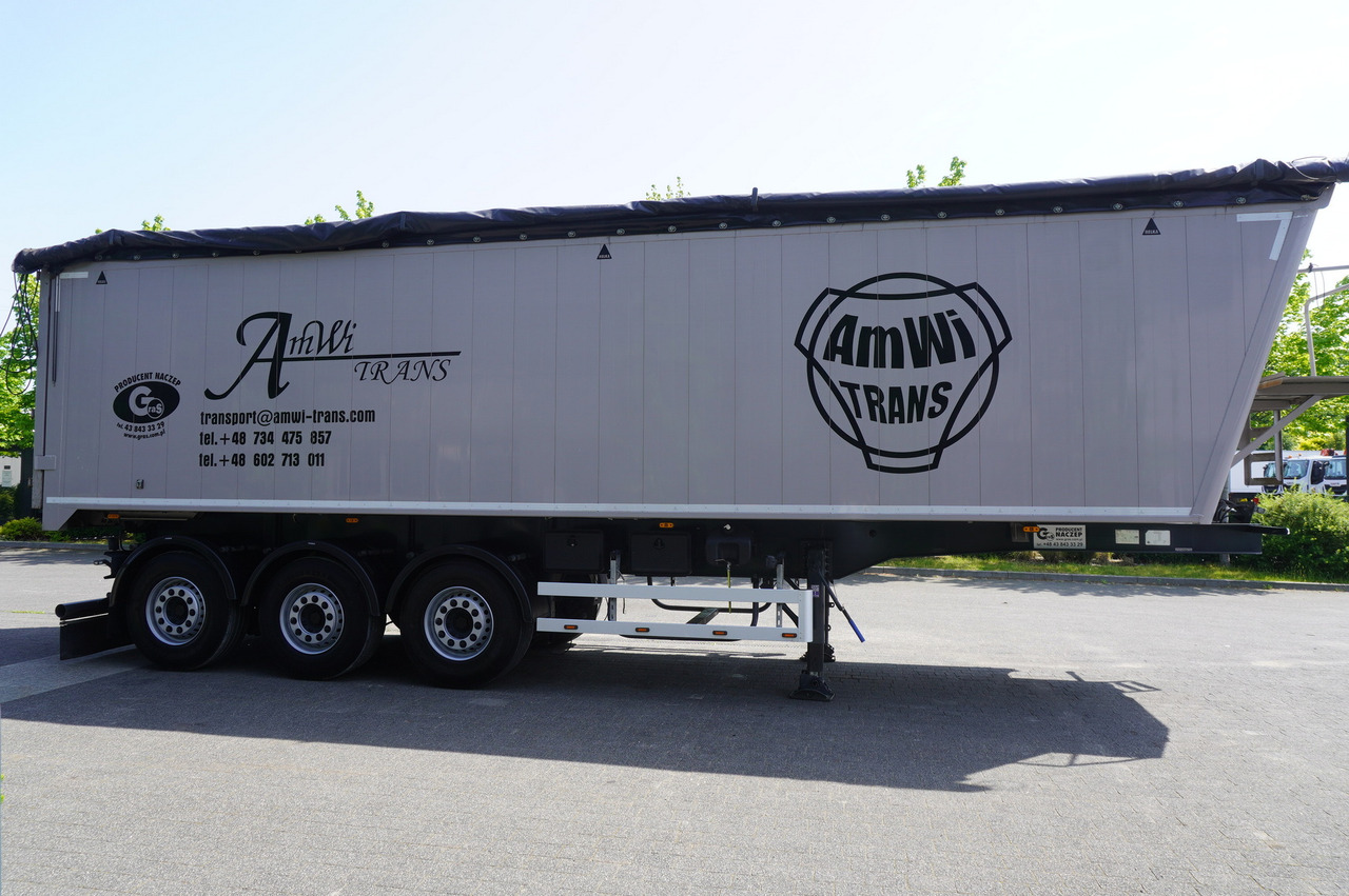 GRAS GS tipper / 52 m3 semi-trailer! / 2023 / 3 units - Самосвальный полуприцеп: фото 5 GRAS GS tipper / 52 m3 semi-trailer! / 2023 / 3 units - Самосвальный полуприцеп: фото 5