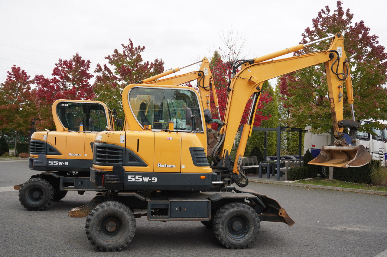Hyundai Robex 55W-9 Wheeled Excavator 5.5t / 2pcs - Экскаватор: фото 4 Hyundai Robex 55W-9 Wheeled Excavator 5.5t / 2pcs - Экскаватор: фото 4
