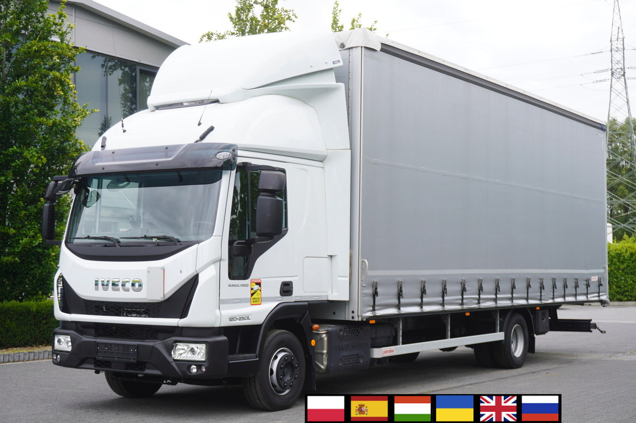 IVECO Eurocargo 120-250L / 40 tho. km !!! / Curtainsider 20 EPAL / 2023 - Тентованный грузовик: фото 1 IVECO Eurocargo 120-250L / 40 tho. km !!! / Curtainsider 20 EPAL / 2023 - Тентованный грузовик: фото 1