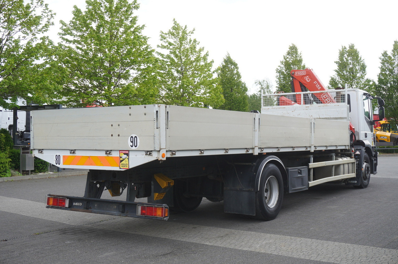 Грузовик бортовой/ Платформа, Автоманипулятор IVECO STRALIS 19.310 E6 / Flatbed 19 EPAL / FASSI F135 / 225 MTH! / 5.7 T: фото 9