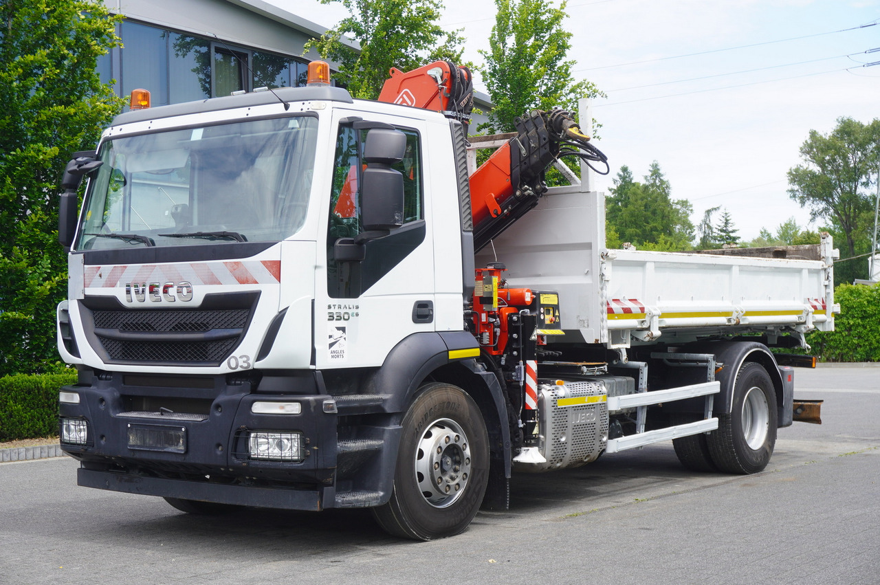 IVECO STRALIS 330 E6 / FASSI 195A 8.5 T / 3-side tipper - Автоманипулятор: фото 2 IVECO STRALIS 330 E6 / FASSI 195A 8.5 T / 3-side tipper - Автоманипулятор: фото 2