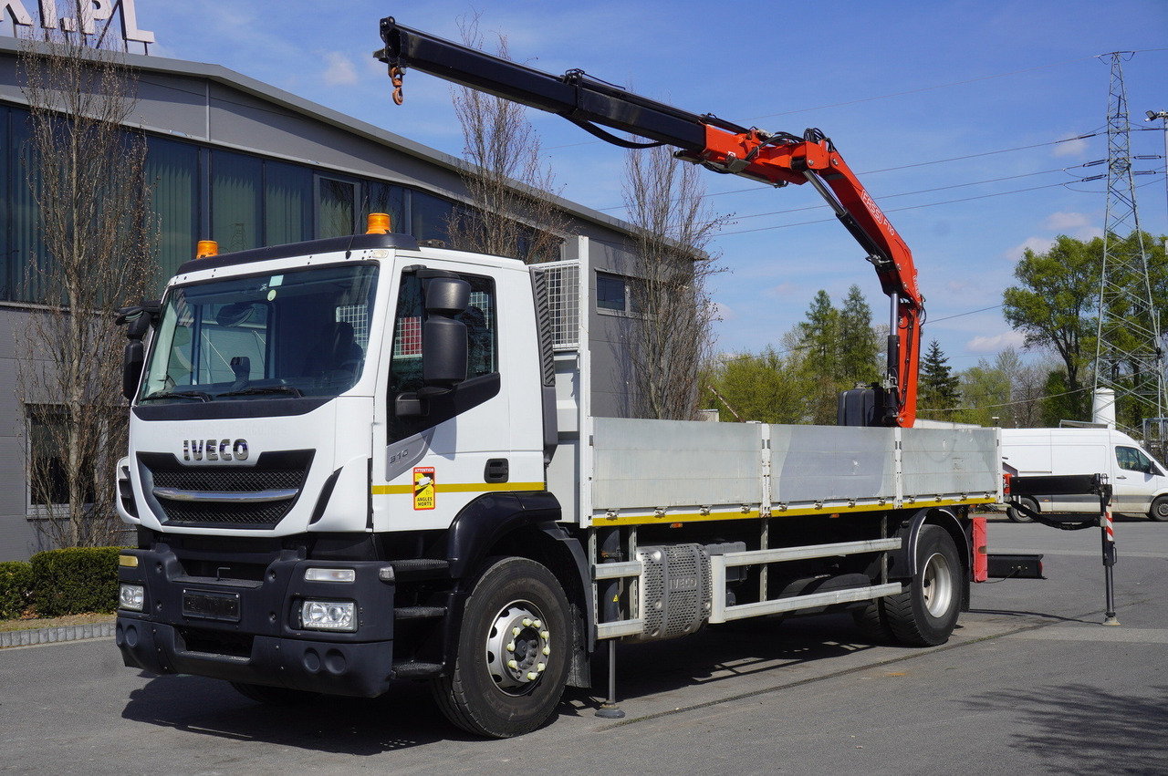 Iveco Stralis 310 / 34 tho km !!! / FASSI 4 Tons 400 MTH! / Flatbed - Автоманипулятор, Автоманипулятор: фото 1 Iveco Stralis 310 / 34 tho km !!! / FASSI 4 Tons 400 MTH! / Flatbed - Автоманипулятор, Автоманипулятор: фото 1
