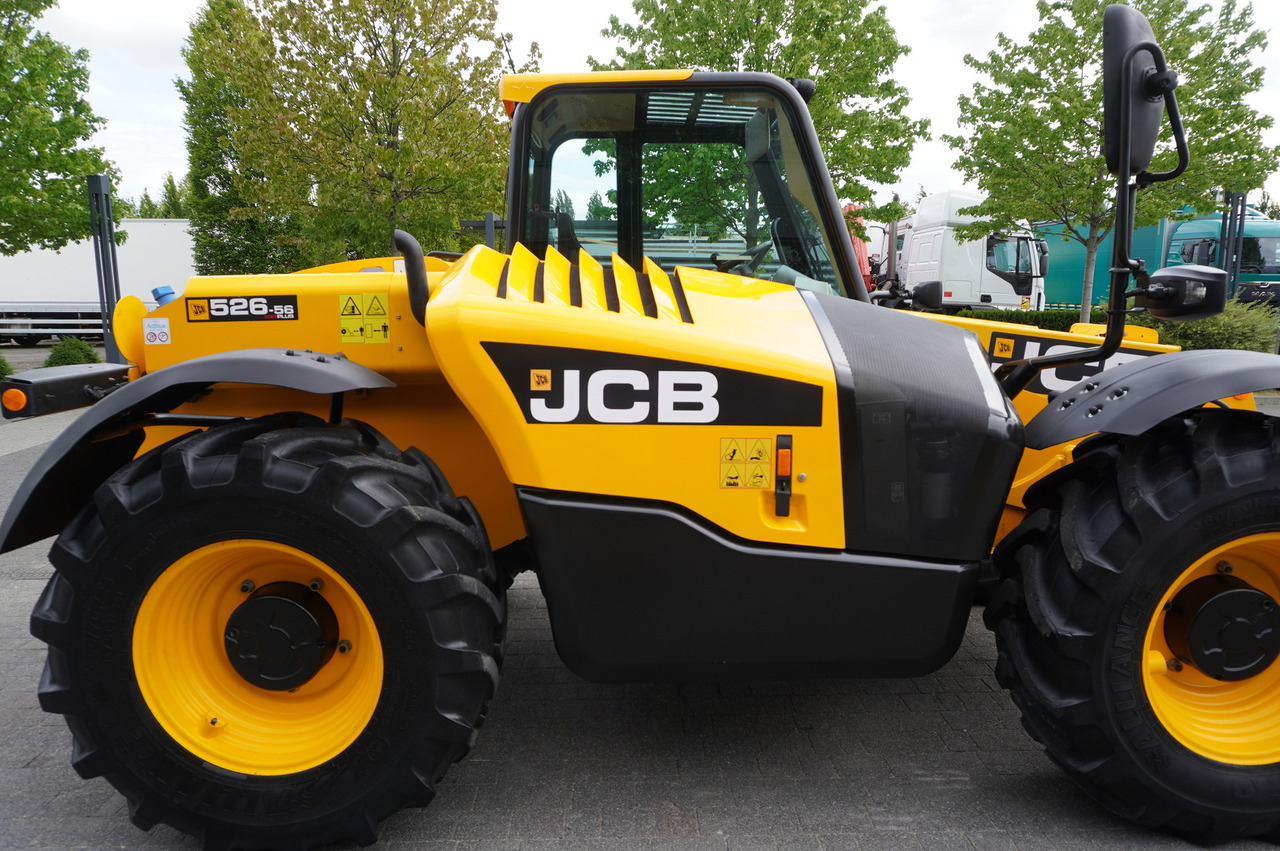 Телескопический фронтальный погрузчик JCB 526-56 AGRI Plus / 5.6 m telescopic loader / joystick: фото 26