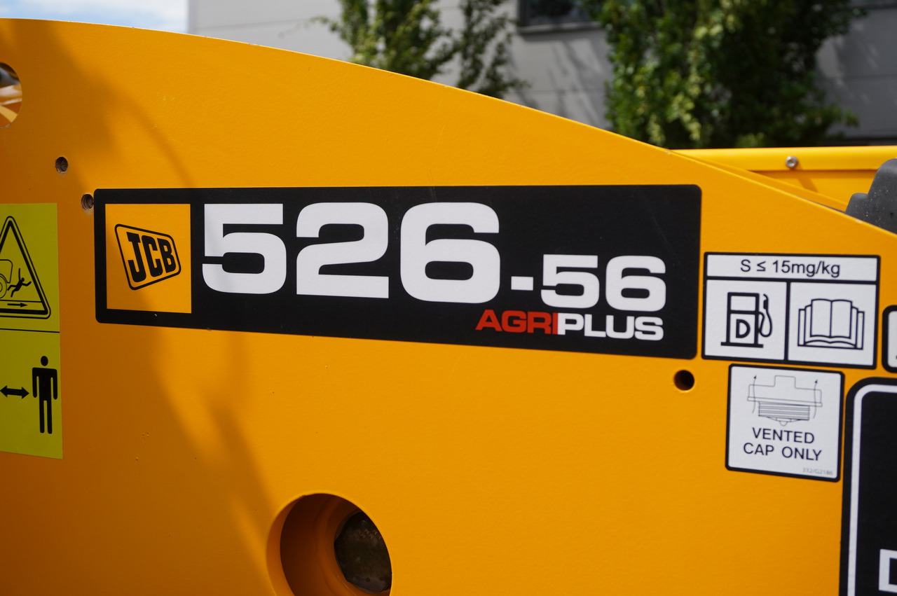 Телескопический фронтальный погрузчик JCB 526-56 AGRI Plus / 5.6 m telescopic loader / joystick: фото 27