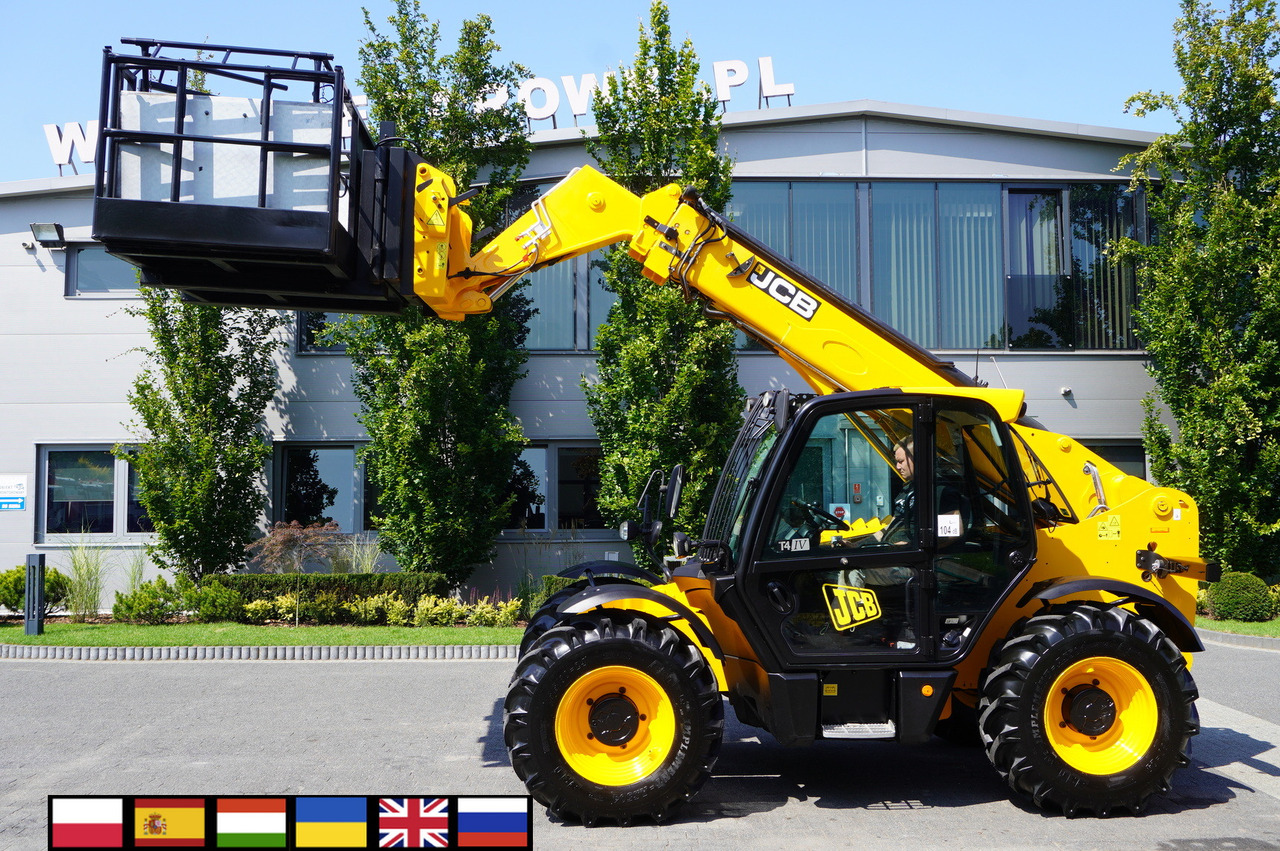 JCB 535-95 / 3.5 T / range 9.5 m / joystick - Телескопический фронтальный погрузчик: фото 1 JCB 535-95 / 3.5 T / range 9.5 m / joystick - Телескопический фронтальный погрузчик: фото 1