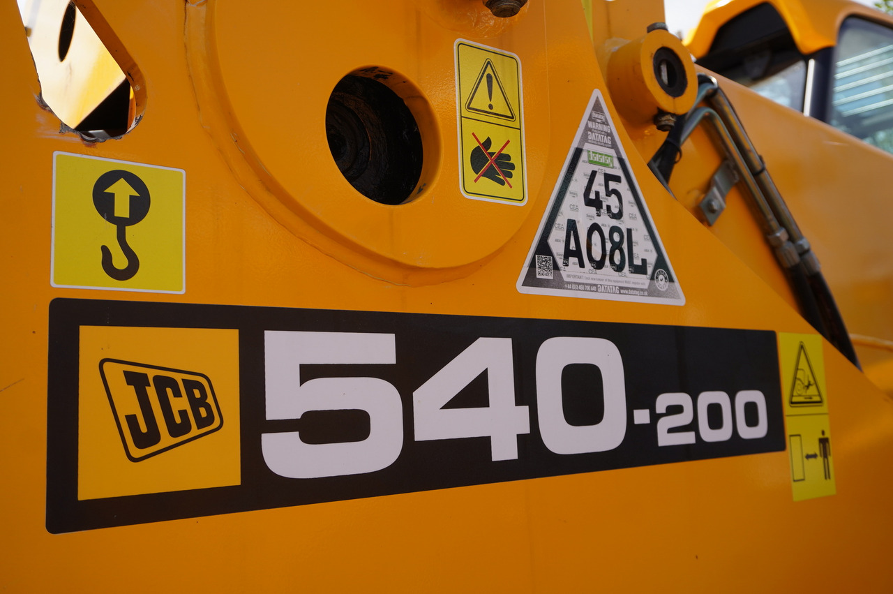JCB 540-200 Telescopic Loader / 20 m reach / joystick / 2 units - Телескопический фронтальный погрузчик: фото 5 JCB 540-200 Telescopic Loader / 20 m reach / joystick / 2 units - Телескопический фронтальный погрузчик: фото 5