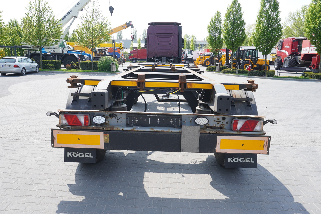 KOGEL AWE 18, two-axle, BDF, 7.5m chassis , air suspension, SAF axles - Шасси прицеп: фото 5 KOGEL AWE 18, two-axle, BDF, 7.5m chassis , air suspension, SAF axles - Шасси прицеп: фото 5
