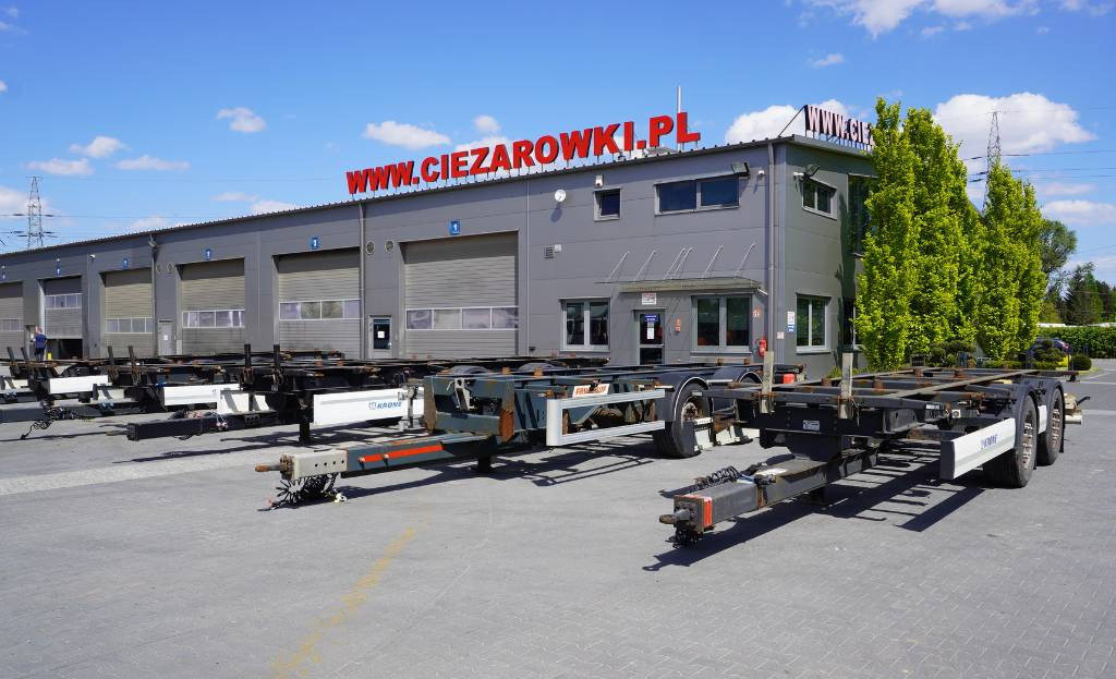 KRONE Trailer Krone BDF / 18 t - Прицеп-контейнеровоз/ Сменный кузов: фото 2 KRONE Trailer Krone BDF / 18 t - Прицеп-контейнеровоз/ Сменный кузов: фото 2