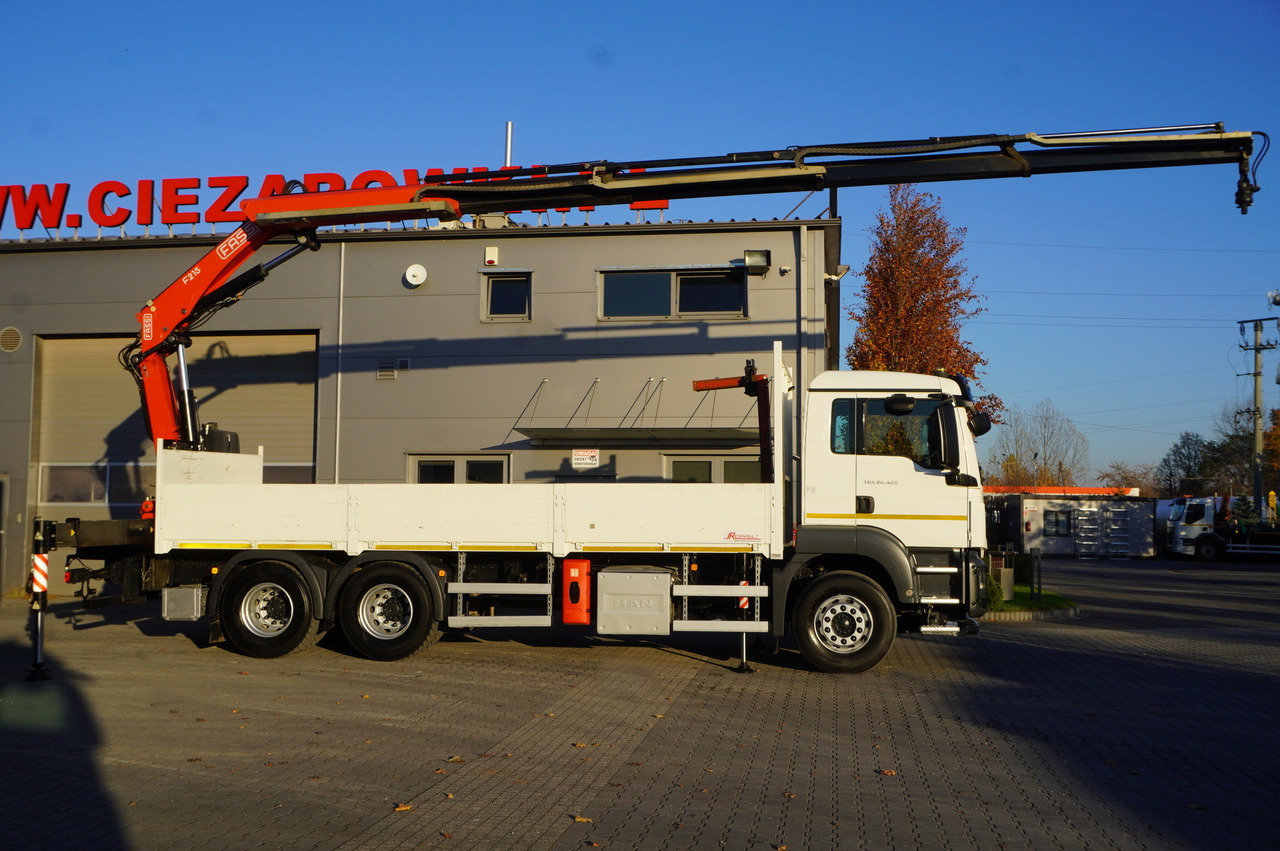 MAN TGS 26.420 E6 6x4 / Fassi F215A crane / 360 MTH! / 5.6 t capacity / 12.7 m reach / 170 tho. km! - Грузовик бортовой/ Платформа, Автоманипулятор: фото 4 MAN TGS 26.420 E6 6x4 / Fassi F215A crane / 360 MTH! / 5.6 t capacity / 12.7 m reach / 170 tho. km! - Грузовик бортовой/ Платформа, Автоманипулятор: фото 4