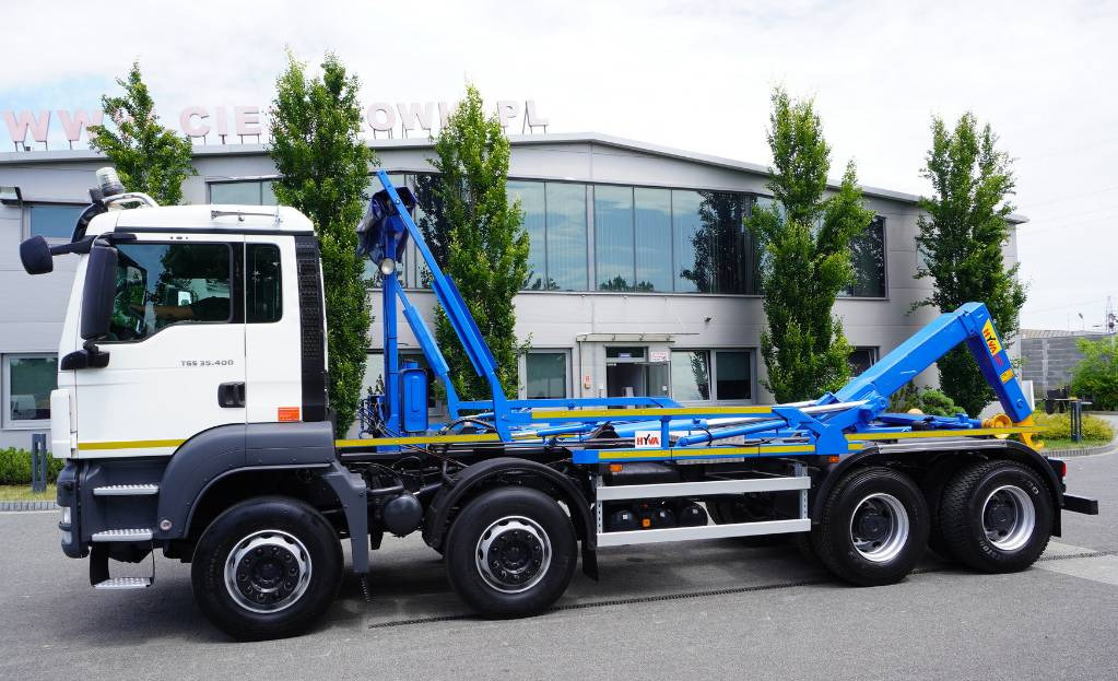 MAN TGS 35.400 8×4 HYVA LIFT 32.56 SE hooklift - Крюковой мультилифт: фото 2 MAN TGS 35.400 8×4 HYVA LIFT 32.56 SE hooklift - Крюковой мультилифт: фото 2