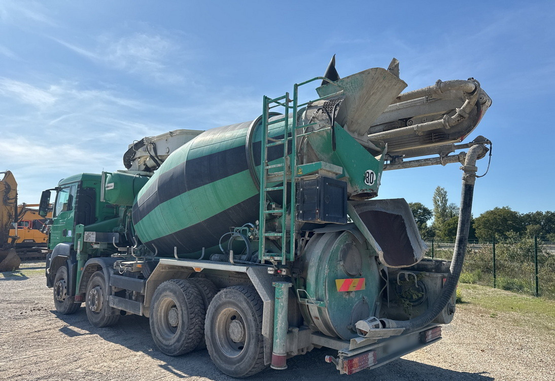 MAN TGS 35.480 8x4 Concrete Mixer Pump truck / Putzmeister M24-3 / 1600 MTH! - Автобетононасос: фото 4 MAN TGS 35.480 8x4 Concrete Mixer Pump truck / Putzmeister M24-3 / 1600 MTH! - Автобетононасос: фото 4