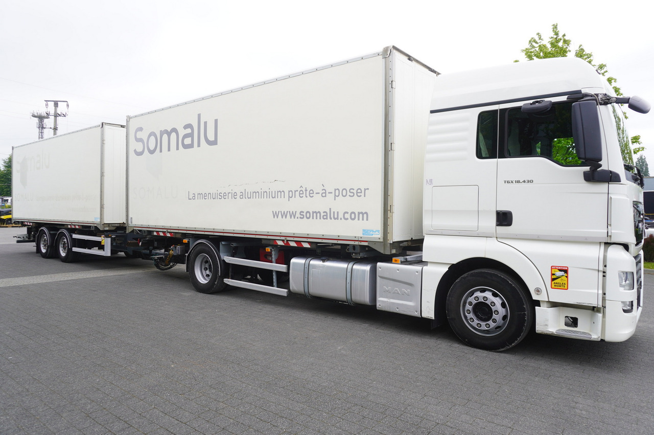MAN TGX 18.430 / 18 EPAL box / Fruehauf 18 EPAL box trailer / 2021 - Грузовик с закрытым кузовом: фото 4 MAN TGX 18.430 / 18 EPAL box / Fruehauf 18 EPAL box trailer / 2021 - Грузовик с закрытым кузовом: фото 4