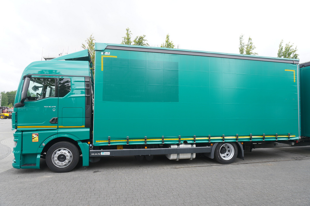 MAN TGX 18.470 / Trailer 19 EPAL / Curtainsider 19 EPAL / 2022 / Retarder / 15 units - Тентованный грузовик: фото 5 MAN TGX 18.470 / Trailer 19 EPAL / Curtainsider 19 EPAL / 2022 / Retarder / 15 units - Тентованный грузовик: фото 5