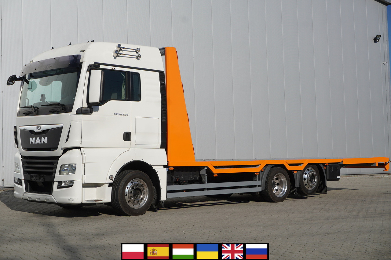 MAN TGX 26.500 6x2 E6 / NEW Tow truck superstructure 8.75 m / steered axle - Автовоз: фото 1 MAN TGX 26.500 6x2 E6 / NEW Tow truck superstructure 8.75 m / steered axle - Автовоз: фото 1