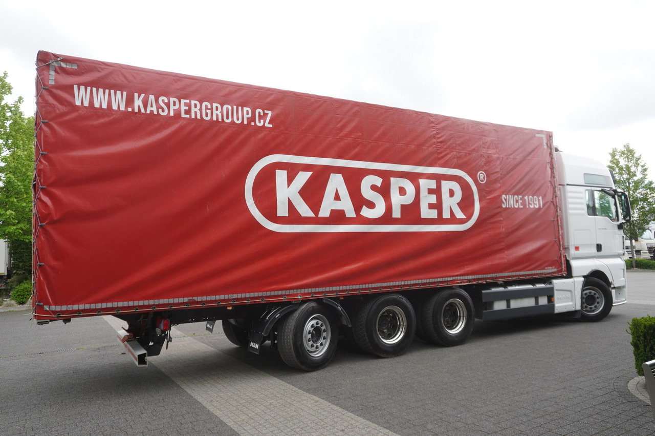 MAN TGX 35.580 E6 8x4 /4 / 23 EPAL tarp superstructure / 4th axle steered - Тентованный грузовик: фото 5 MAN TGX 35.580 E6 8x4 /4 / 23 EPAL tarp superstructure / 4th axle steered - Тентованный грузовик: фото 5