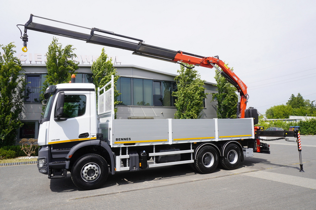 MERCEDES-BENZ AROCS 2636 Flatbed / HDS FASSI F175 7.7 T / 150,000 km - Автоманипулятор: фото 4 MERCEDES-BENZ AROCS 2636 Flatbed / HDS FASSI F175 7.7 T / 150,000 km - Автоманипулятор: фото 4