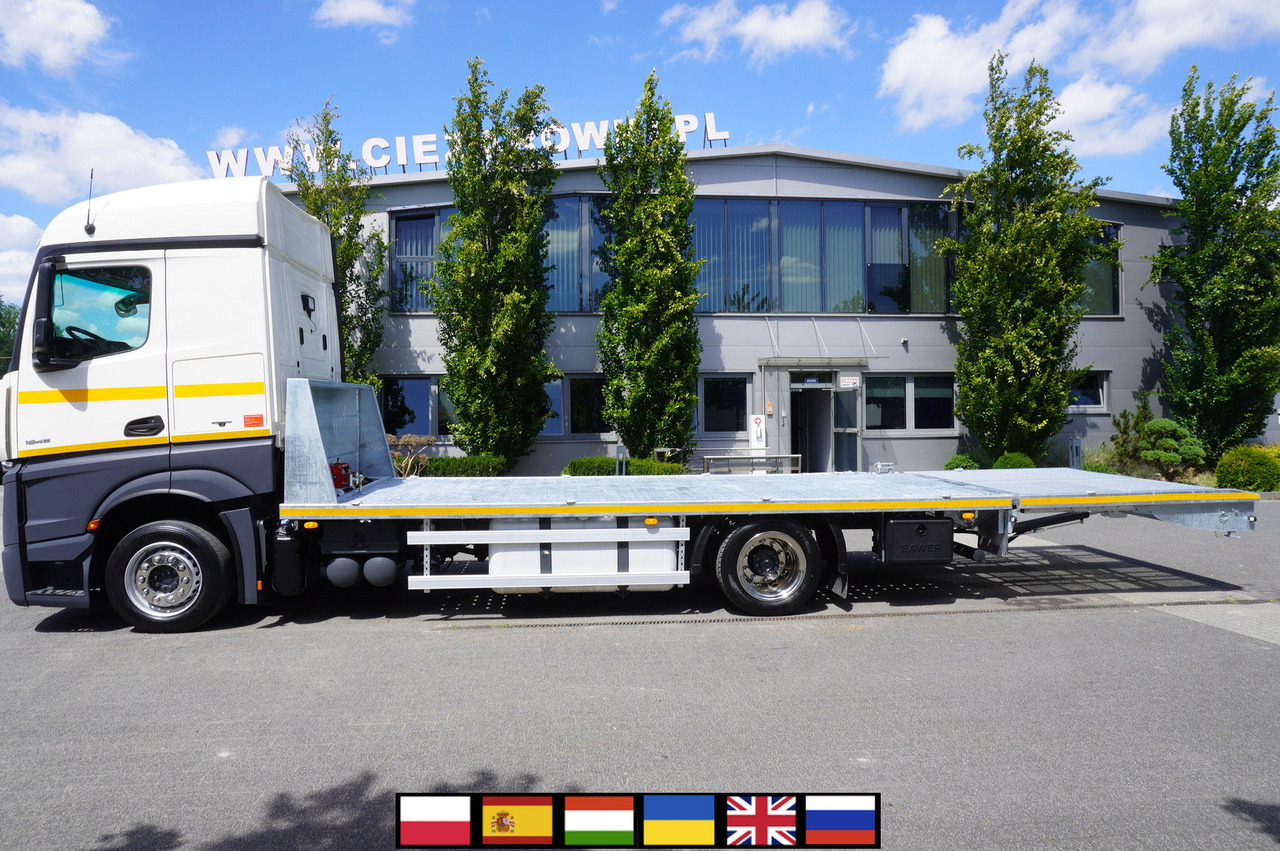 MERCEDES-BENZ Actros 1845 4×2 E6 / NEW tow truck platform 8.3 m / Sleeper cab - Автовоз: фото 1 MERCEDES-BENZ Actros 1845 4×2 E6 / NEW tow truck platform 8.3 m / Sleeper cab - Автовоз: фото 1