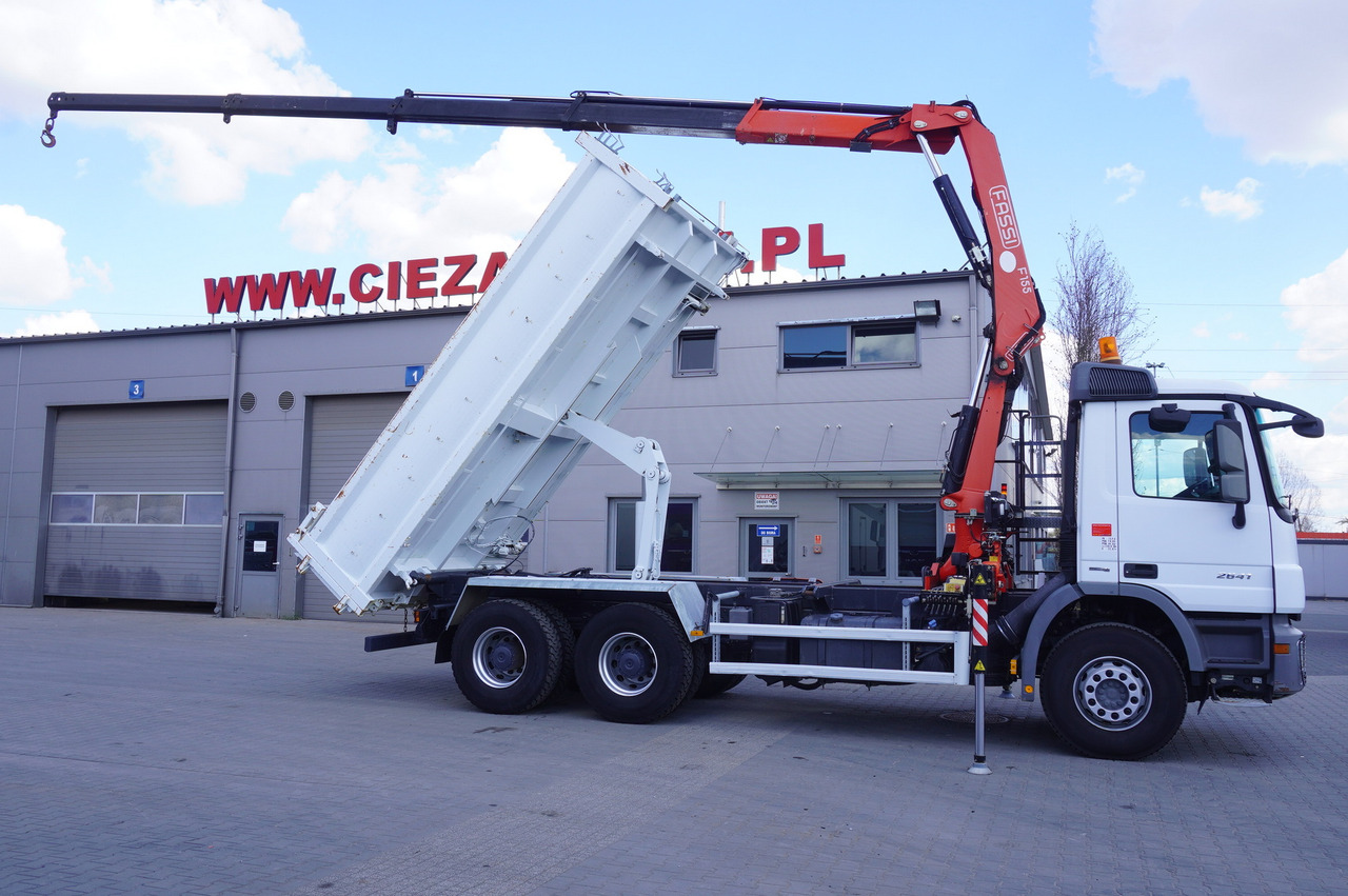 MERCEDES-BENZ Actros 2641 6×4 E5 / Crane / Dumper / 110000 km! - Самосвал, Автоманипулятор: фото 3 MERCEDES-BENZ Actros 2641 6×4 E5 / Crane / Dumper / 110000 km! - Самосвал, Автоманипулятор: фото 3