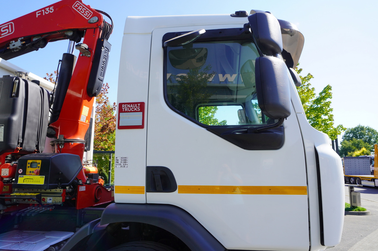 Грузовик бортовой/ Платформа, Автоманипулятор RENAULT C280 DTI 8 / FASSI crane 5.6 T / range 8 m / Flatbed 15 EPAL: фото 13