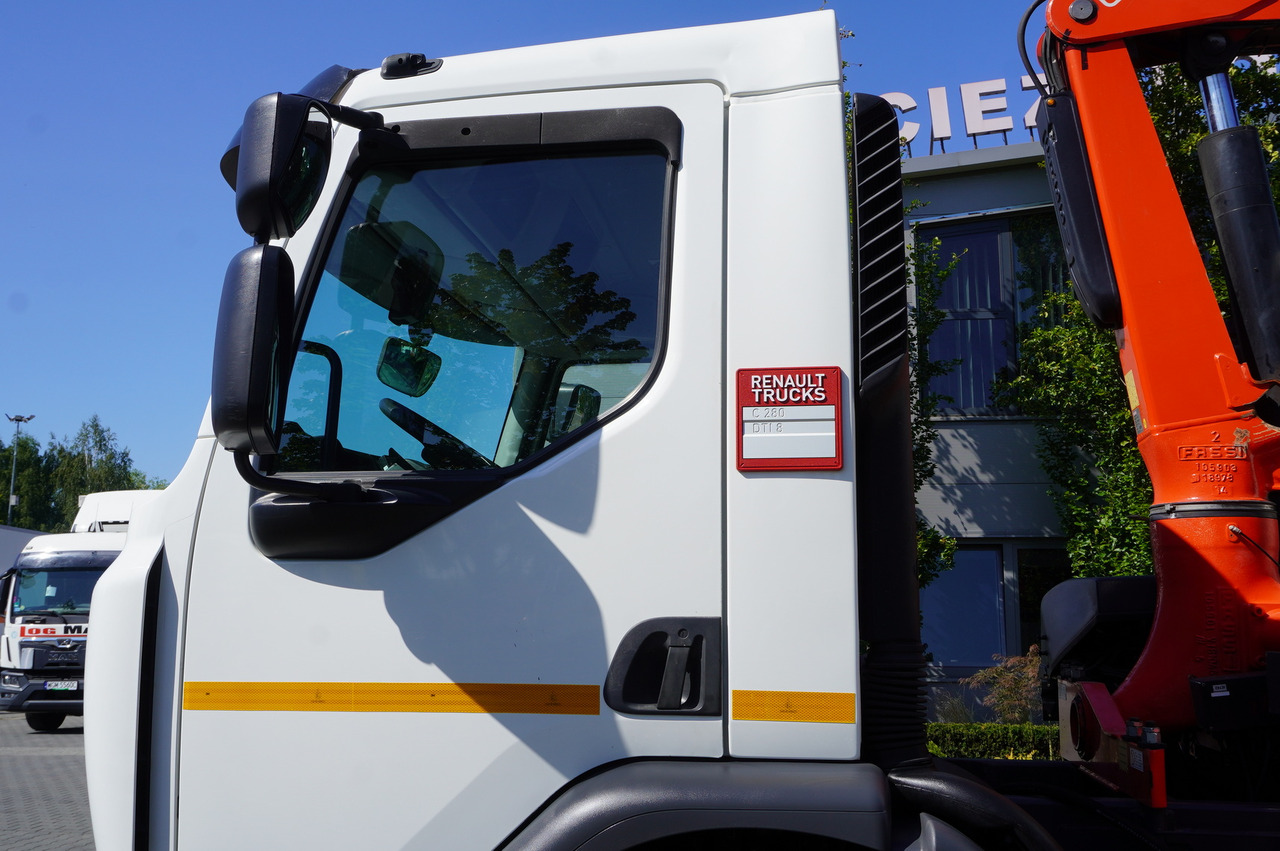 Грузовик бортовой/ Платформа, Автоманипулятор RENAULT C280 DTI 8 / FASSI crane 5.6 T / range 8 m / Flatbed 15 EPAL: фото 15