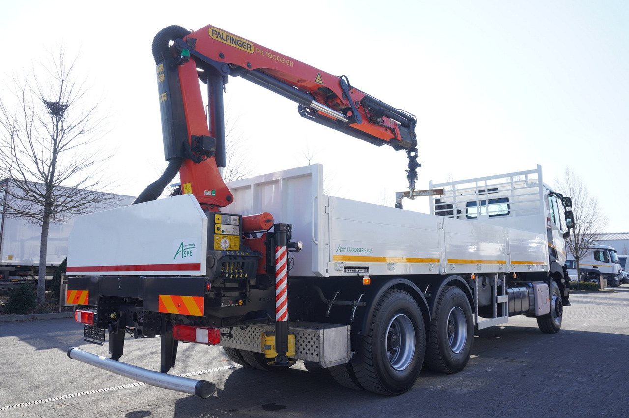 RENAULT C380 / 6x4 / HDS Palfinger PK 18002-EH 6000 kg - Грузовик бортовой/ Платформа, Автоманипулятор: фото 4 RENAULT C380 / 6x4 / HDS Palfinger PK 18002-EH 6000 kg - Грузовик бортовой/ Платформа, Автоманипулятор: фото 4