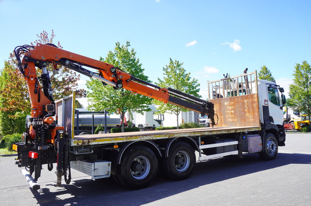 RENAULT C380 Comfort 6x4 / Atlas 6.1 T crane / range 12.3 m - Грузовик бортовой/ Платформа, Автоманипулятор: фото 4 RENAULT C380 Comfort 6x4 / Atlas 6.1 T crane / range 12.3 m - Грузовик бортовой/ Платформа, Автоманипулятор: фото 4