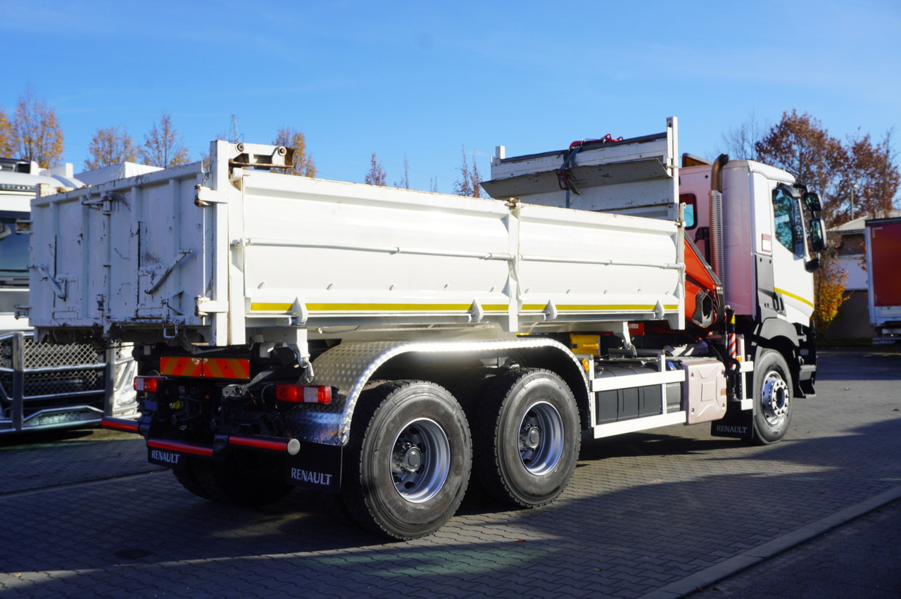 RENAULT C380 E6 6×4 / HDS Fassi F135 2700 MTH / Range 8 m / 5.6 t lifting capacity / 3-side tipper / Bortmatic - Самосвал, Автоманипулятор: фото 4 RENAULT C380 E6 6×4 / HDS Fassi F135 2700 MTH / Range 8 m / 5.6 t lifting capacity / 3-side tipper / Bortmatic - Самосвал, Автоманипулятор: фото 4