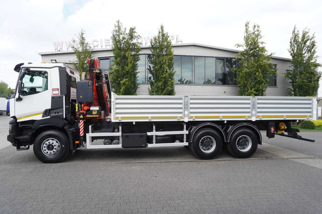RENAULT K380 6×4 / FASSI F175 crane 7.85 t / 120 thousand km! / 2-sided tipper - Самосвал, Автоманипулятор: фото 5 RENAULT K380 6×4 / FASSI F175 crane 7.85 t / 120 thousand km! / 2-sided tipper - Самосвал, Автоманипулятор: фото 5