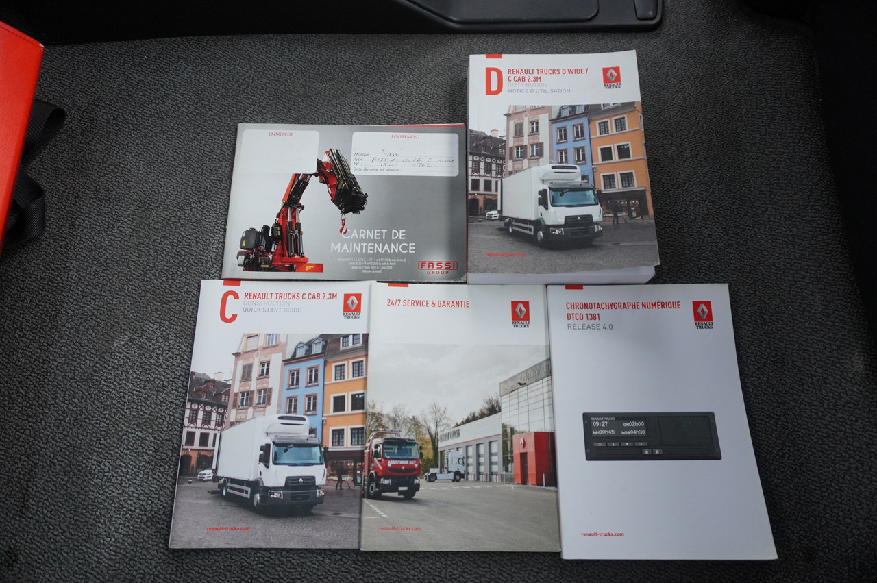 Автоманипулятор RENAULT RENAULT C280 DTI 8 / FASSI crane 5.6 T / 560 MTH / range 8 m / Flatbed 15 EPAL: фото 25