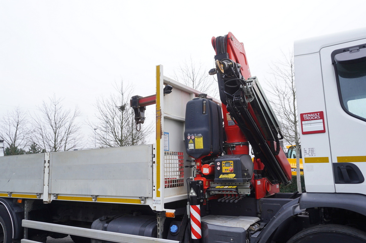 Автоманипулятор RENAULT RENAULT C280 DTI 8 / FASSI crane 5.6 T / 560 MTH / range 8 m / Flatbed 15 EPAL: фото 13