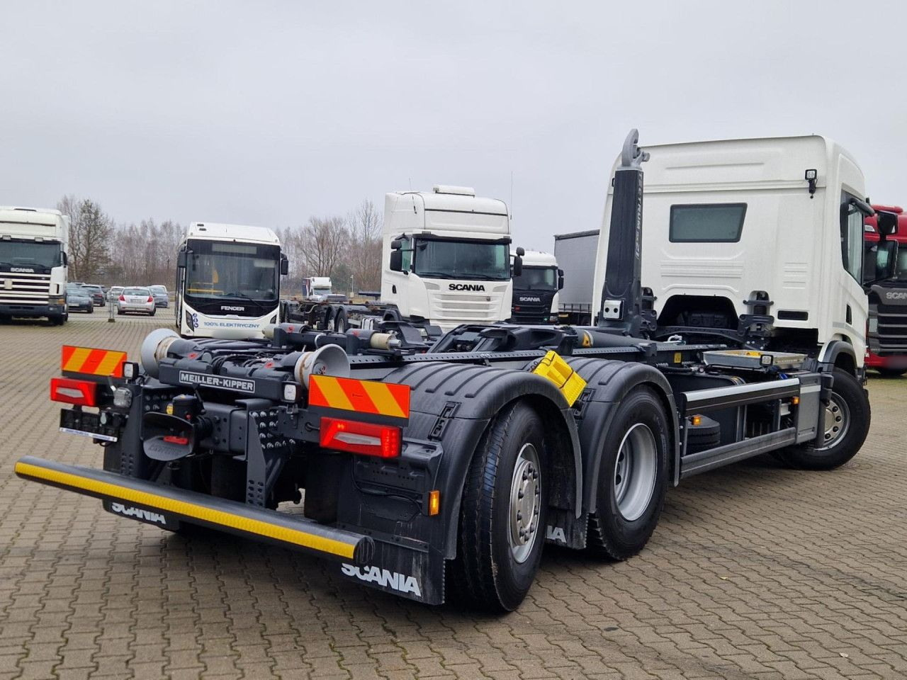 SCANIA P420 B6x2*4 / Meiller Kipper Tectrum RS 21 hooklift / 2025 / no mileage! - Крюковой мультилифт: фото 5 SCANIA P420 B6x2*4 / Meiller Kipper Tectrum RS 21 hooklift / 2025 / no mileage! - Крюковой мультилифт: фото 5