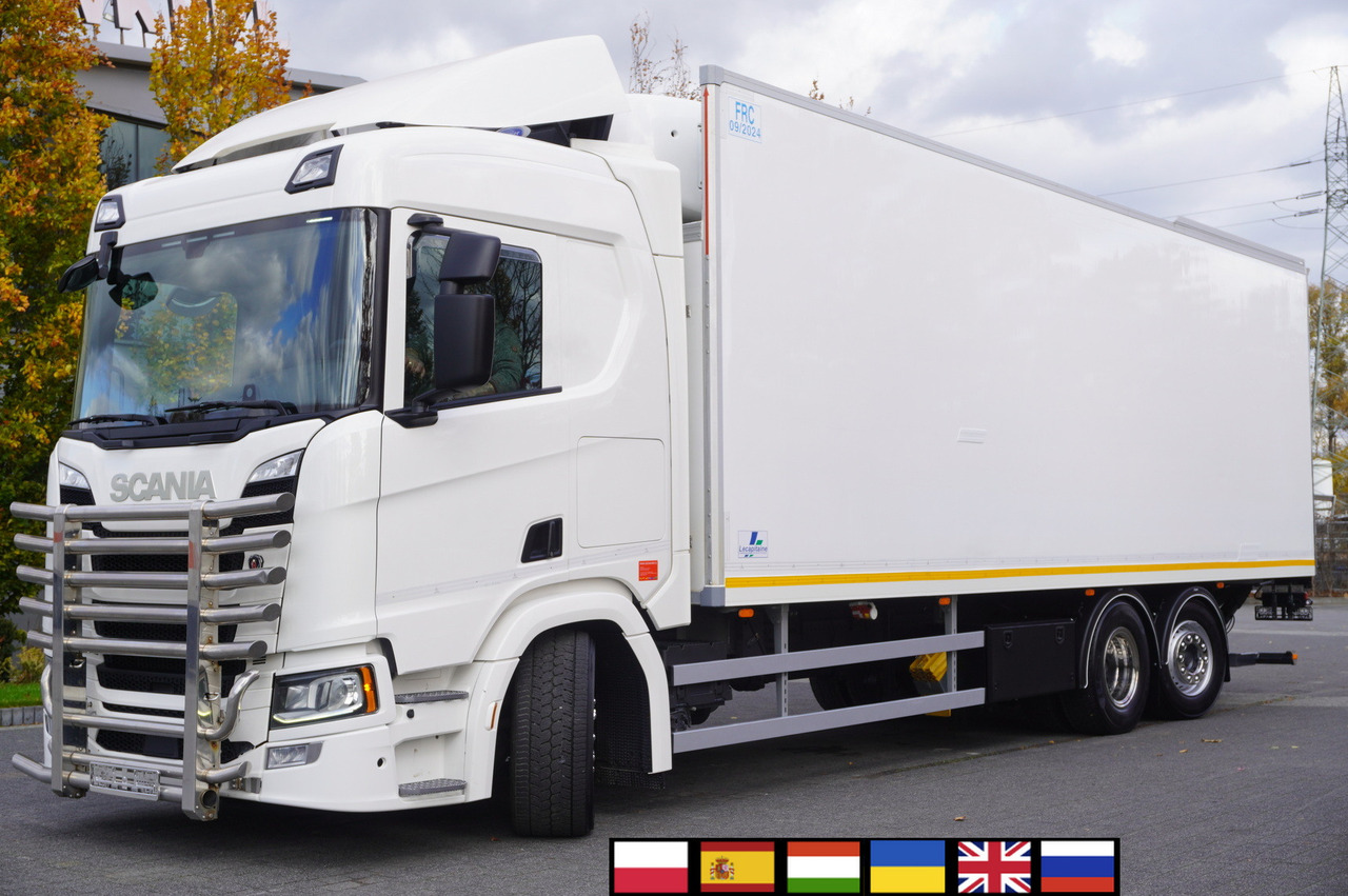 SCANIA R500 E6 6x2 / Lecapitaine 21 EPAL refrigerator / Carrier Supra 1150 / 2021 / steered axle - Рефрижератор: фото 1 SCANIA R500 E6 6x2 / Lecapitaine 21 EPAL refrigerator / Carrier Supra 1150 / 2021 / steered axle - Рефрижератор: фото 1