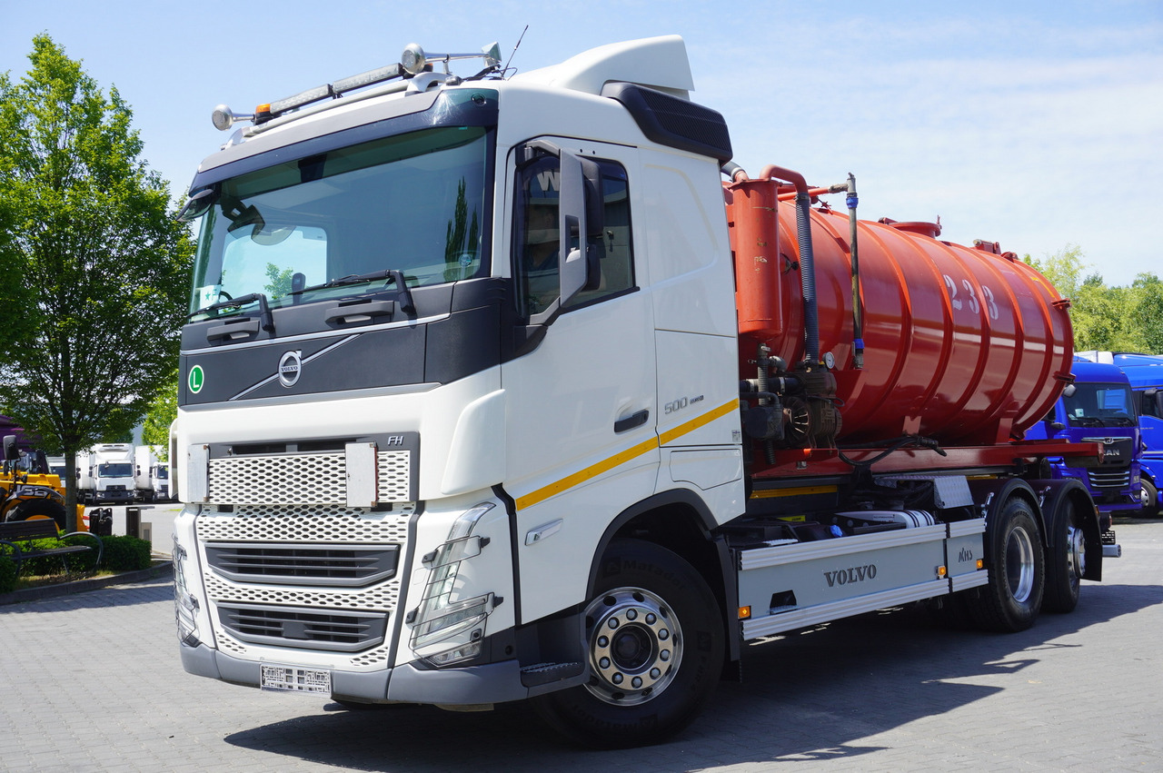 VOLVO Volvo FH 500 / Septic barrel 13000 l / Hook lift 21 t / 2022 / 3rd axle steered / 2 units - Цистерна для жидкого навоза: фото 2 VOLVO Volvo FH 500 / Septic barrel 13000 l / Hook lift 21 t / 2022 / 3rd axle steered / 2 units - Цистерна для жидкого навоза: фото 2