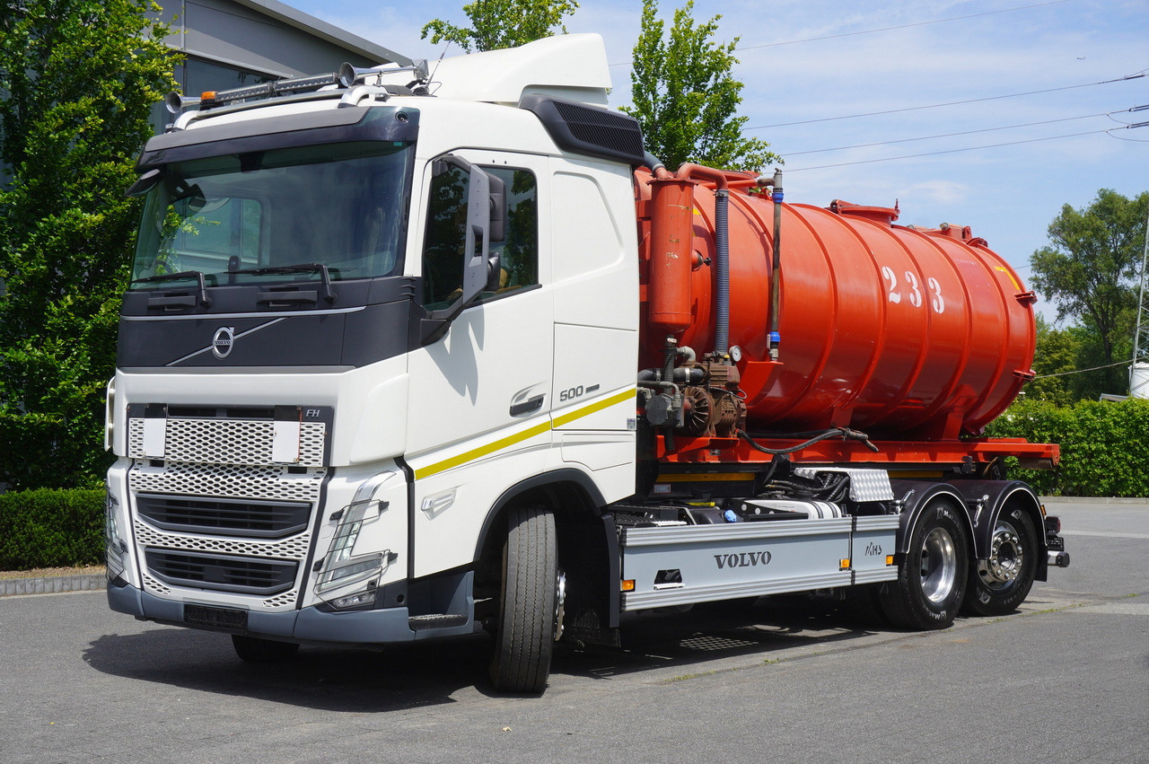 VOLVO Volvo FH 500 / Septic barrel 13000 l / Hook lift 21 t / 2022 / 3rd axle steered / 2 units - Цистерна для жидкого навоза: фото 2 VOLVO Volvo FH 500 / Septic barrel 13000 l / Hook lift 21 t / 2022 / 3rd axle steered / 2 units - Цистерна для жидкого навоза: фото 2