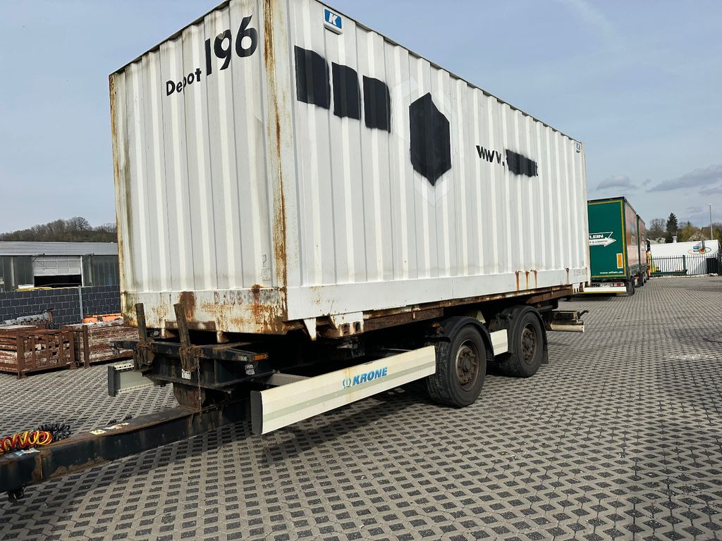 Krone ZZ 18- BDF Containerchassi Scheibenbremsen - - Прицеп-контейнеровоз/ Сменный кузов: фото 2 Krone ZZ 18- BDF Containerchassi Scheibenbremsen - - Прицеп-контейнеровоз/ Сменный кузов: фото 2