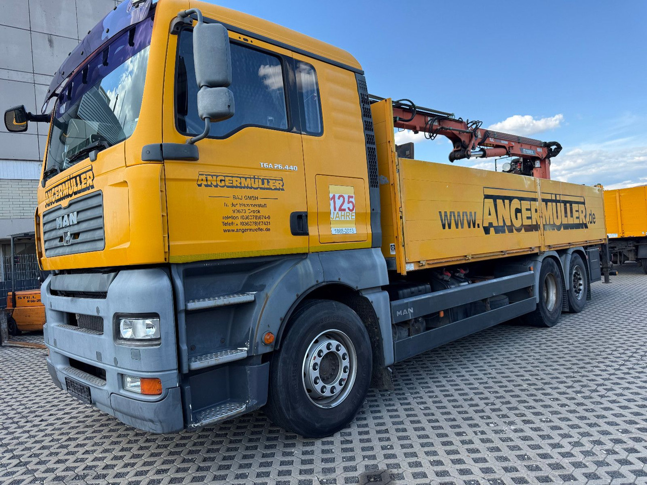 MAN TGA 26,440 TEREX TLC 165,2-A19 ACM SYSTEM - Автоманипулятор: фото 2 MAN TGA 26,440 TEREX TLC 165,2-A19 ACM SYSTEM - Автоманипулятор: фото 2