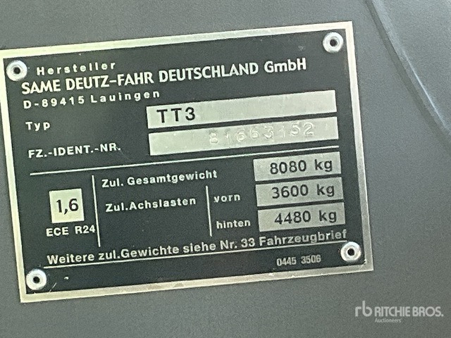 2008 Deutz-Fahr Agrotron 150 4WD Tractor - Трактор: фото 3 2008 Deutz-Fahr Agrotron 150 4WD Tractor - Трактор: фото 3