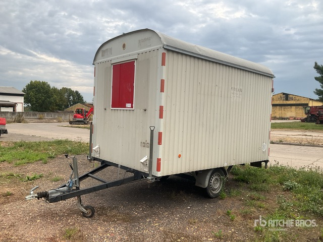 2012 Warrlich 3,50/80/KM/H S/A Enclosed Trailer - Жилой контейнер, Прицеп: фото 1 2012 Warrlich 3,50/80/KM/H S/A Enclosed Trailer - Жилой контейнер, Прицеп: фото 1