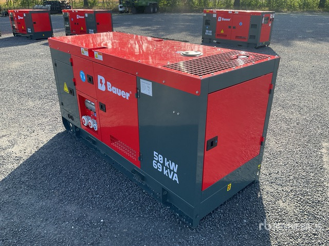 2025 Bauer Generatoren GFS-50 ATS 62.5 kVA (Unused) Generator Set - Электрогенератор: фото 3 2025 Bauer Generatoren GFS-50 ATS 62.5 kVA (Unused) Generator Set - Электрогенератор: фото 3