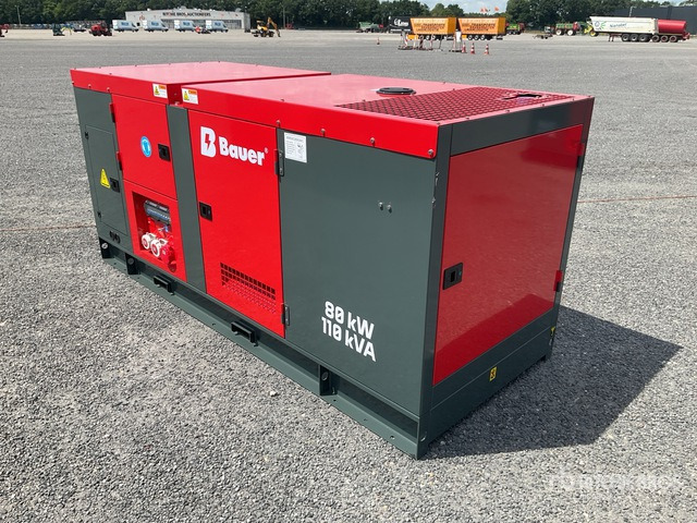 2025 Bauer Generatoren GFS-80 ATS 100 kVA (Unused) Generator Set - Электрогенератор: фото 4 2025 Bauer Generatoren GFS-80 ATS 100 kVA (Unused) Generator Set - Электрогенератор: фото 4