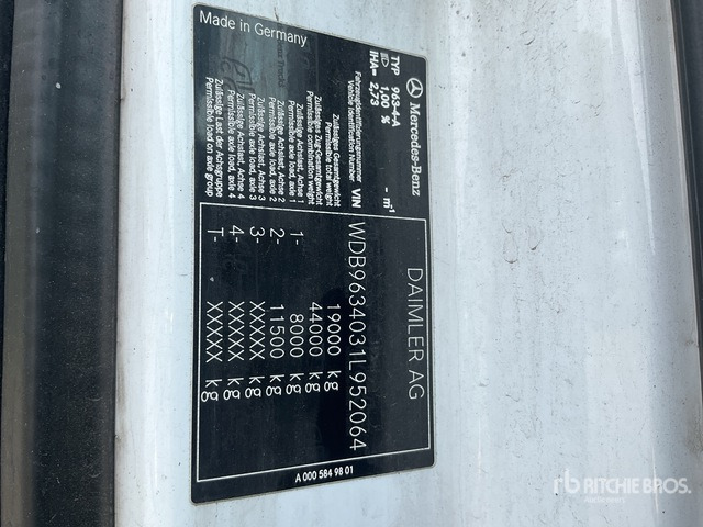 2015 Mercedes-Benz Actros 1845LS 4x2 S/A Sleeper Truck Tractor - Тягач: фото 3 2015 Mercedes-Benz Actros 1845LS 4x2 S/A Sleeper Truck Tractor - Тягач: фото 3