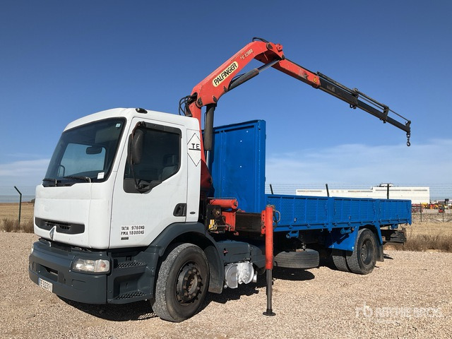 1999 Renault 250.18 1999 Palfinger PK12080 6360 kg ... Flatbed Truck with Crane - Грузовик бортовой/ Платформа, Автоманипулятор: фото 2 1999 Renault 250.18 1999 Palfinger PK12080 6360 kg ... Flatbed Truck with Crane - Грузовик бортовой/ Платформа, Автоманипулятор: фото 2